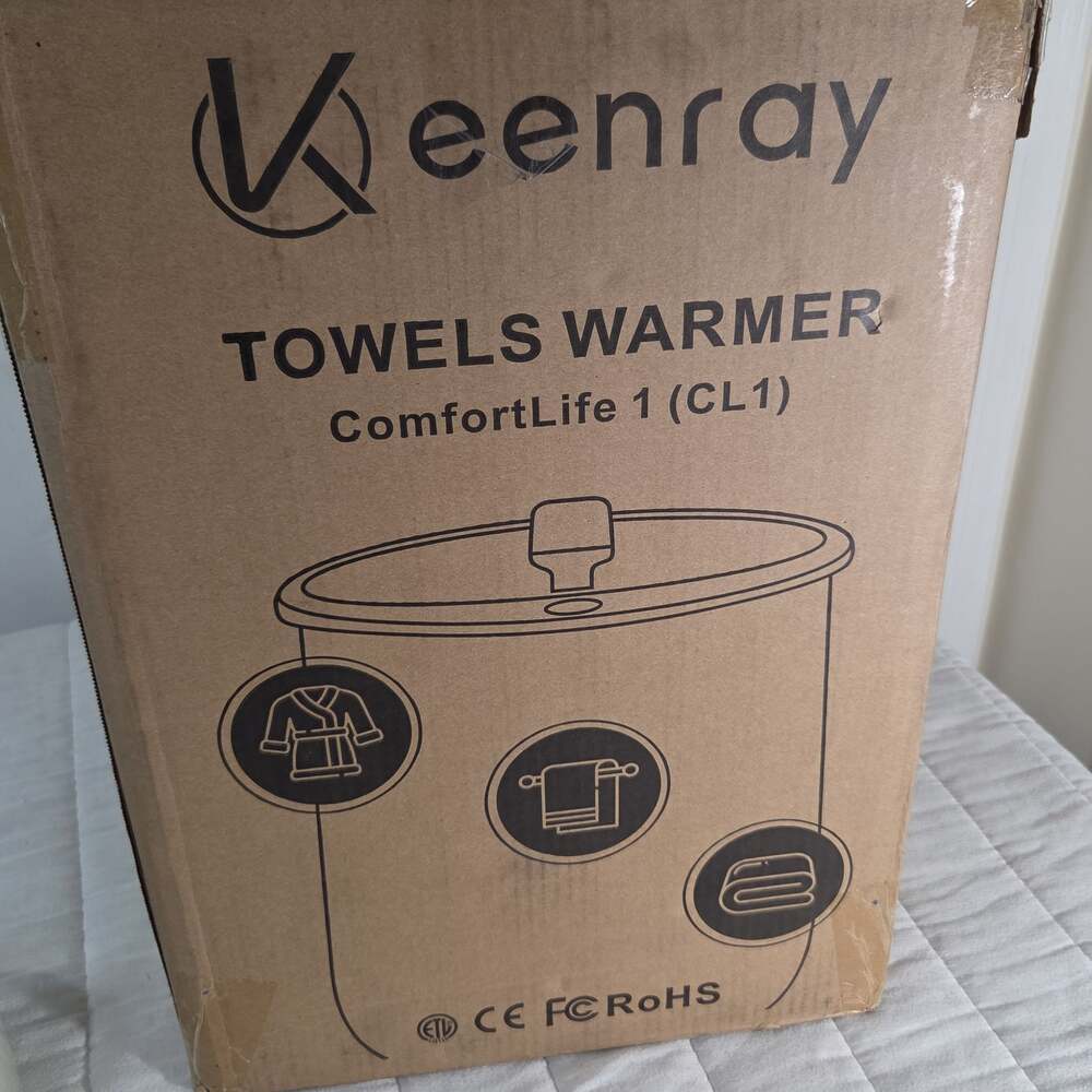 Keenray ComfortLife 1 (CL1) Luxury Bucket Style Towel Warmer for Bathroom